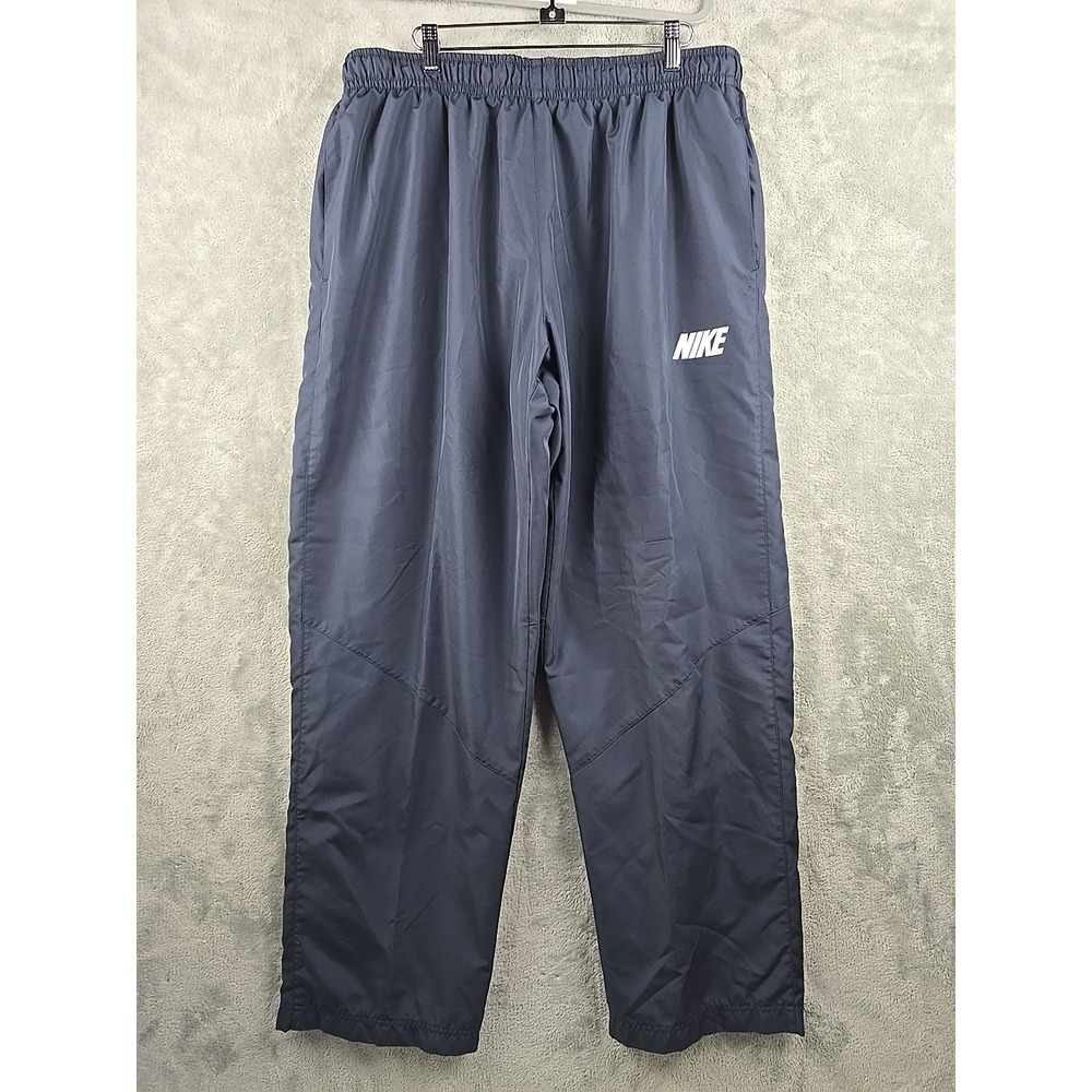 Vintage Nike Track Pants Men 2XL Blue Season Warm Up Lined 545364-473 Blue Tag